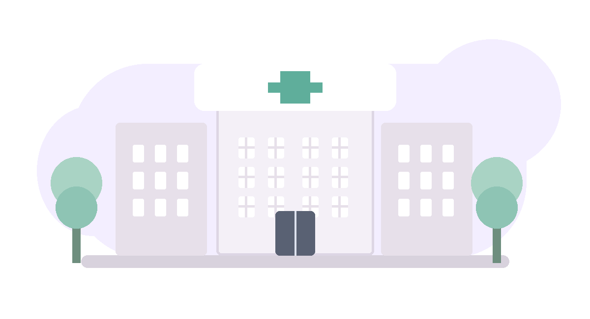 Hospital illustration